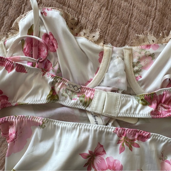 Victoria’s Secret x For Love & Lemons Melrose Pleated Bra Tank Top Corset: XS BC - Picture 10 of 12